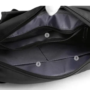 sac bandoulière homme résistant