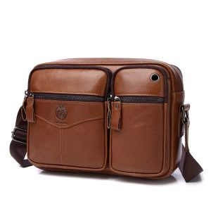 sac bandoulière cuir homme