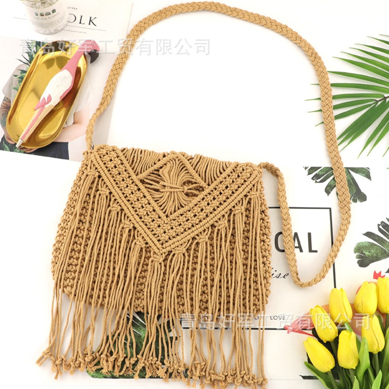 sac chic macramé
