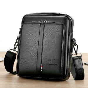 sac cuir synthétique homme