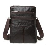 mini sac en cuir pour homme