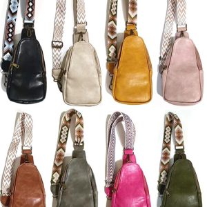 sac banane cuir synthétique