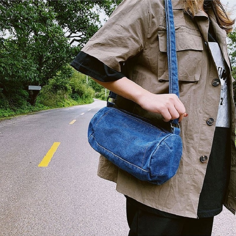 sac en jean décontracté