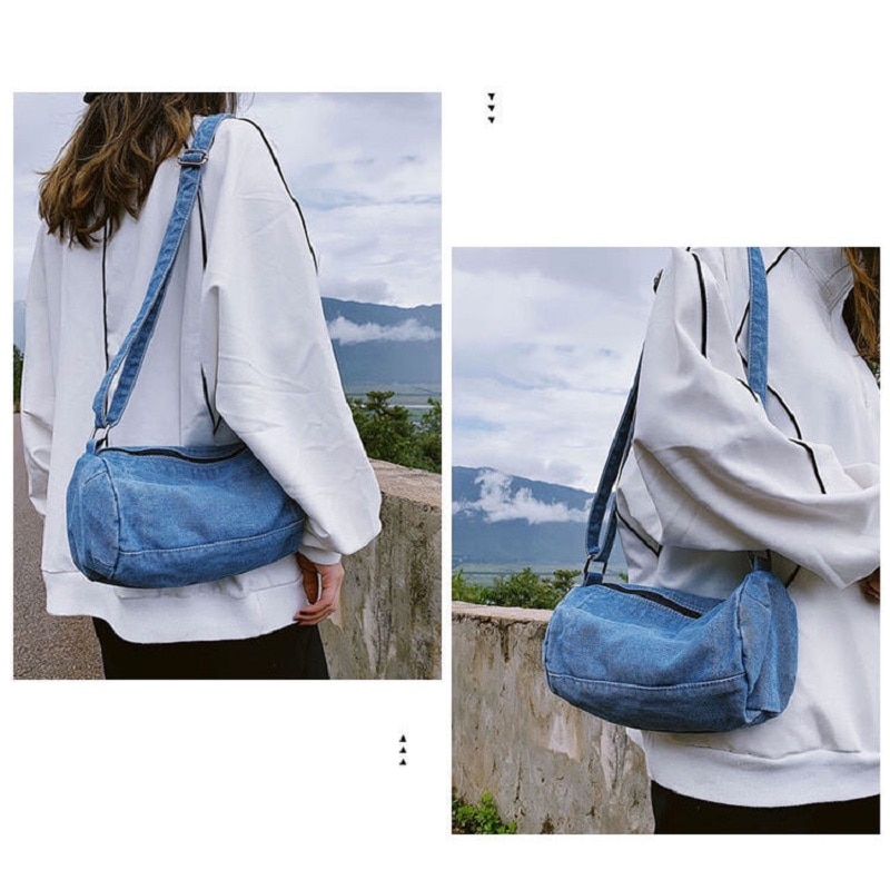 design sac à bandoulière denim