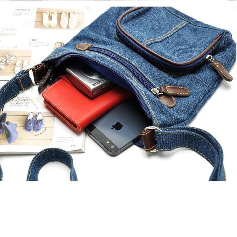 sac bandoulière jean poches