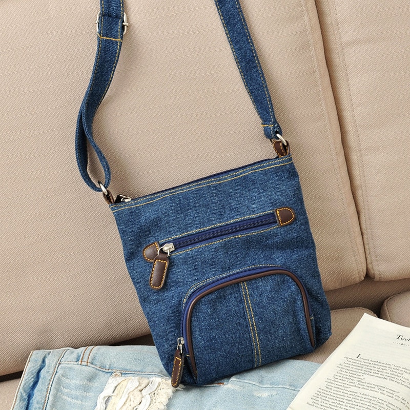 sac denim pratique