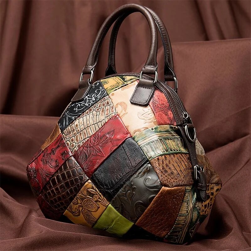 sac bandoulière patchwork