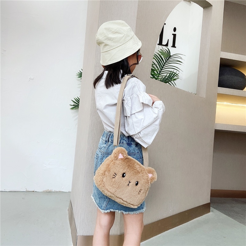 sac motif chat pour fille