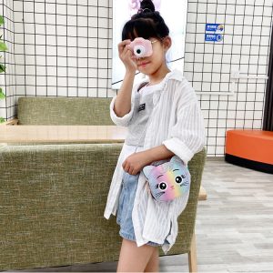 sac tête de chat multicolore