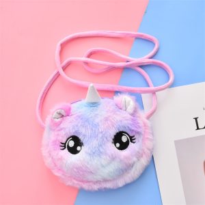 sac licorne en peluche