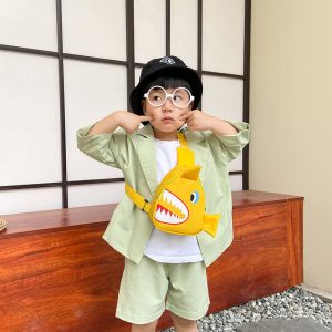 sac requin bleu garçon