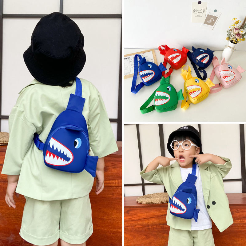 sac bandoulière requin enfant