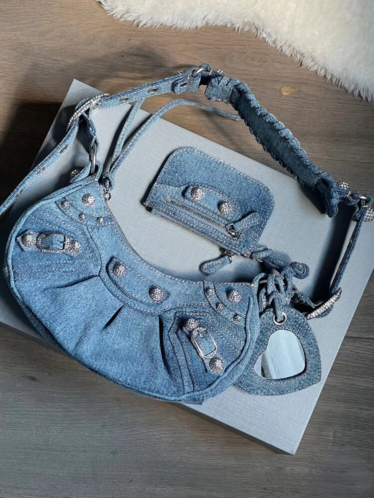 sac à main denim