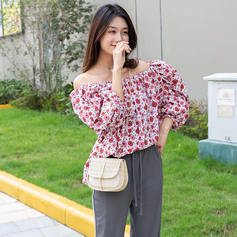 sac osier décontracté