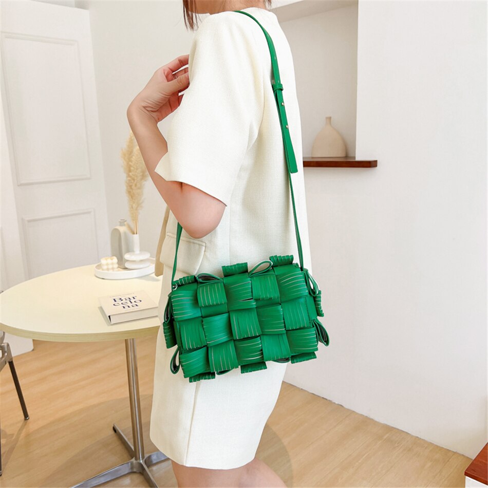 accessoire mode bandoulière vert