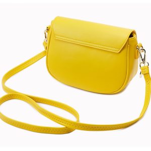 sac bandoulière jaune