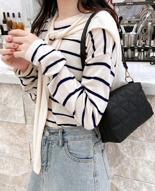 sac noir bandoulière