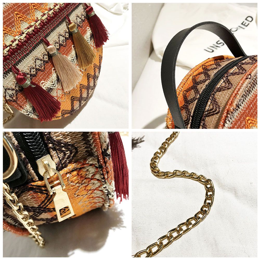 mode avec sac ethnique