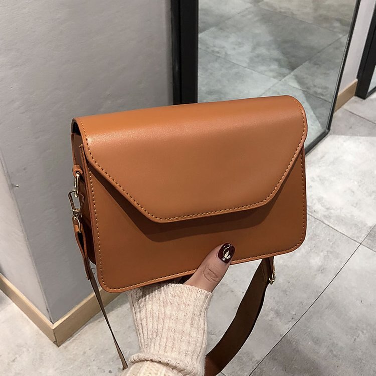 bandoulière camel élégante