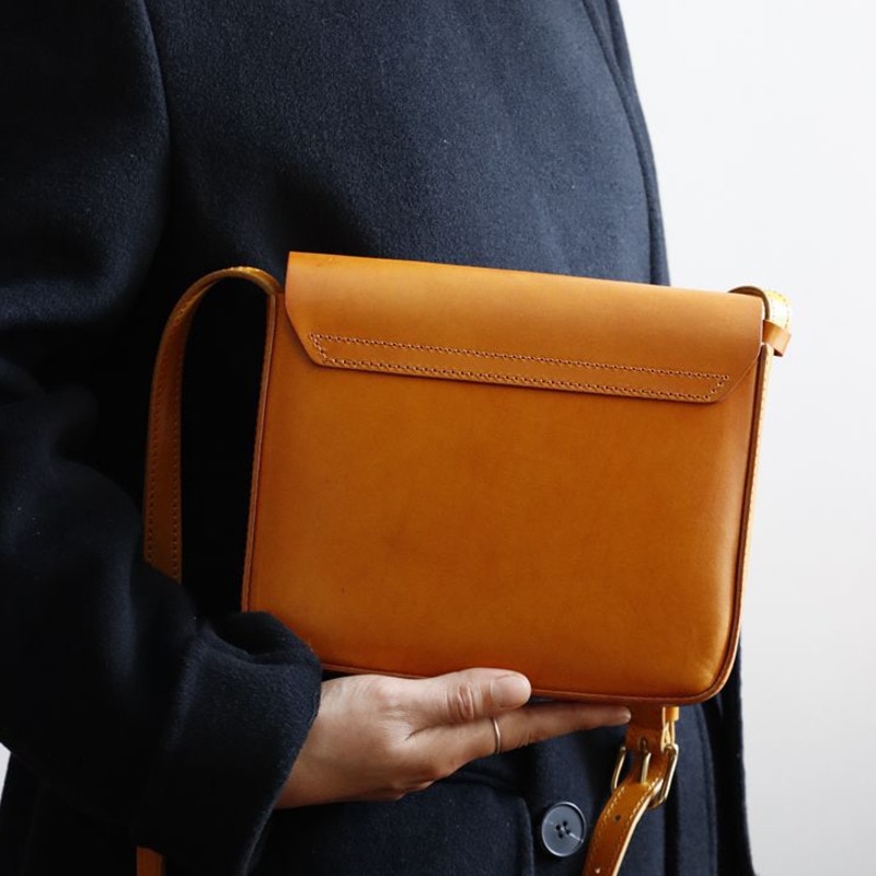 style sac bandoulière camel