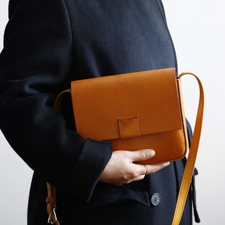 sac bandoulière femme camel