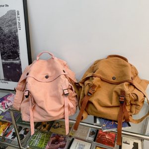 design du sac cartable en toile