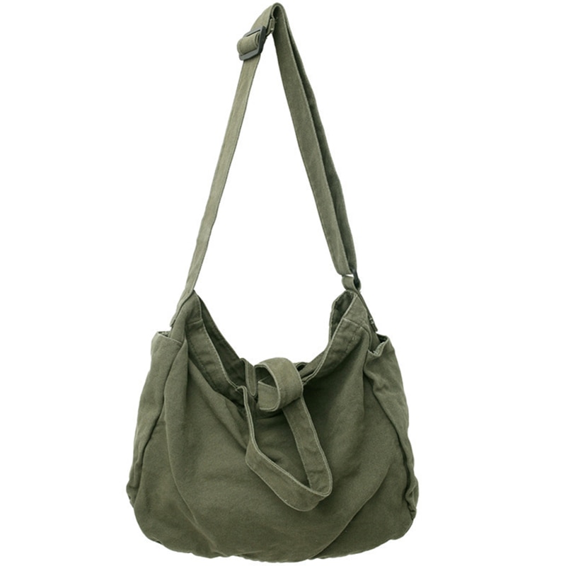 sac bandoulière en tissu kaki