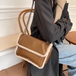 petit sac à main en cuir synthétique