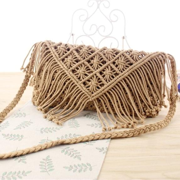 sac éco-responsable en macramé