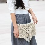 petit sac en macramé