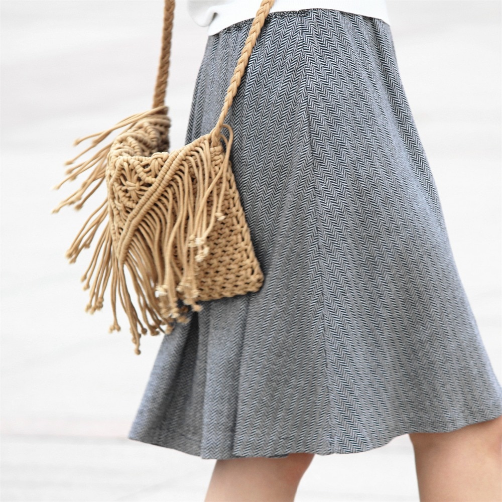 accessoire mode en macramé