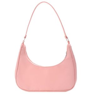 sac baguette rose
