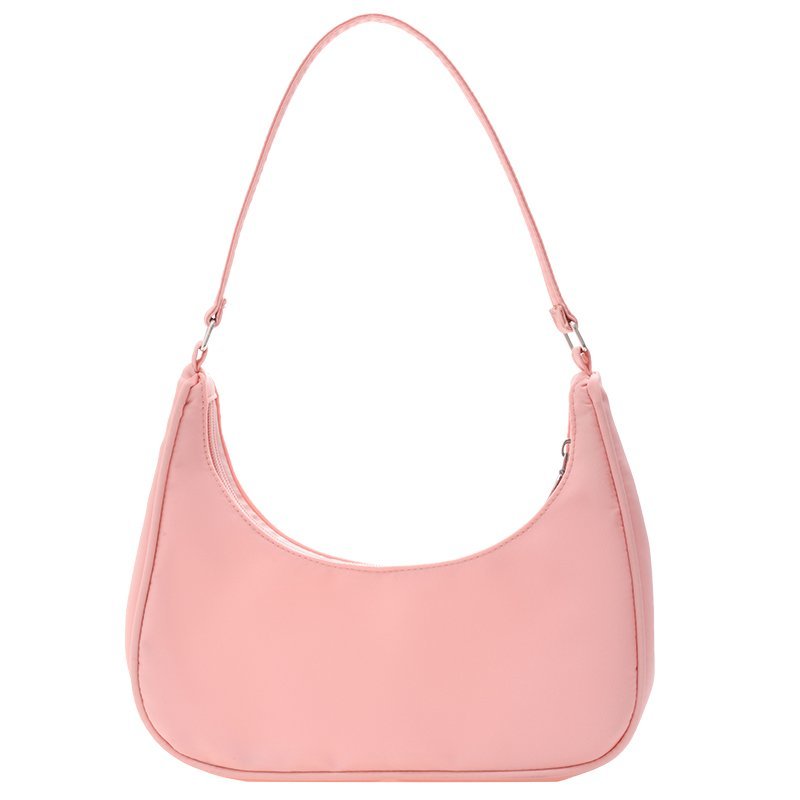 sac baguette rose