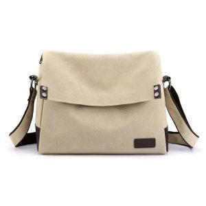 sacoche bandoulière homme beige