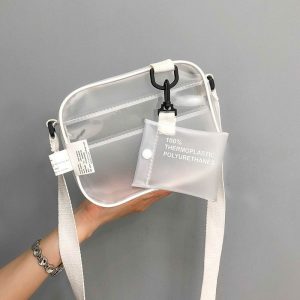 sac bandoulière transparent