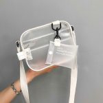 sac à bandoulière transparent mode