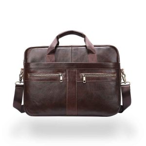 Bandoulière en cuir vintage