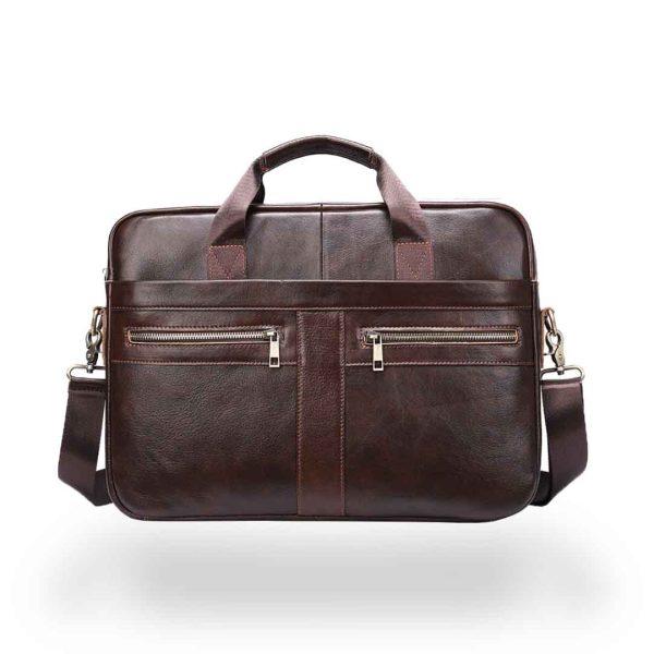 Bandoulière en cuir vintage