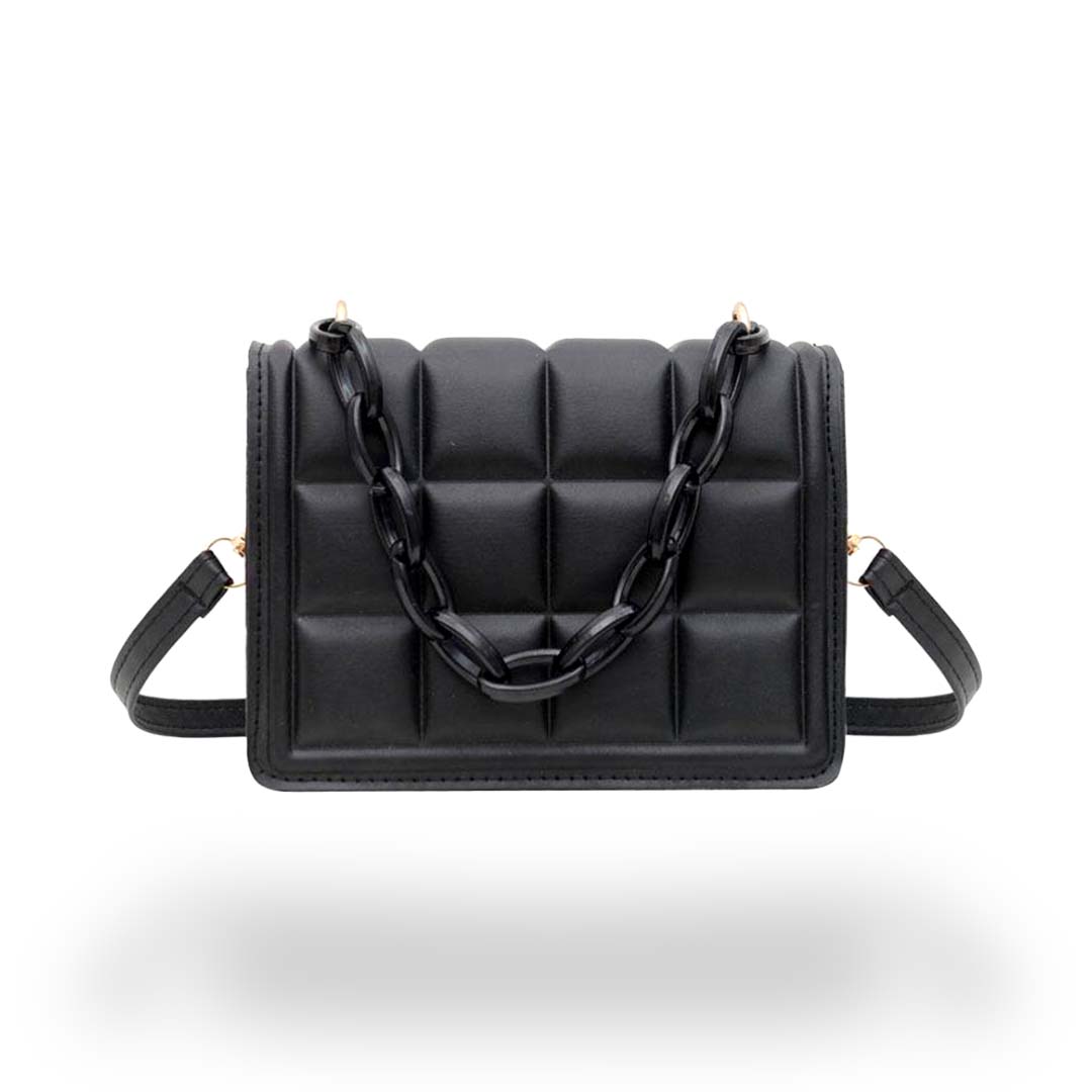 Petit sac à bandoulière noir élégant