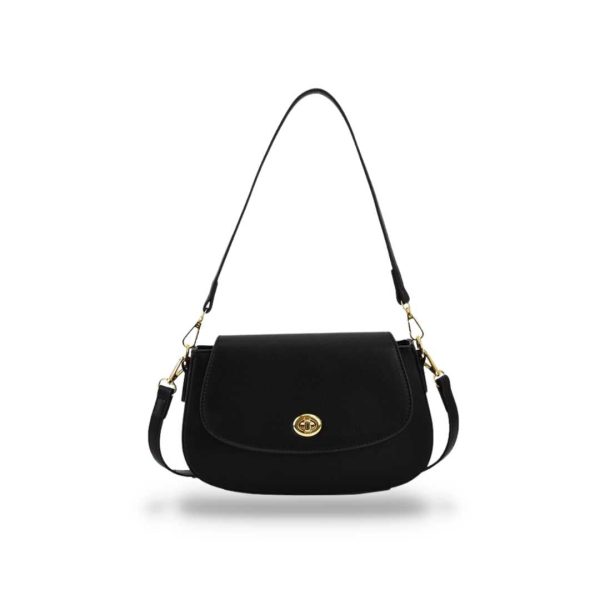 sac à main élégant noir