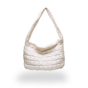 sac matelassé beige