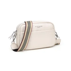 petit sac à bandoulière en cuir coloré