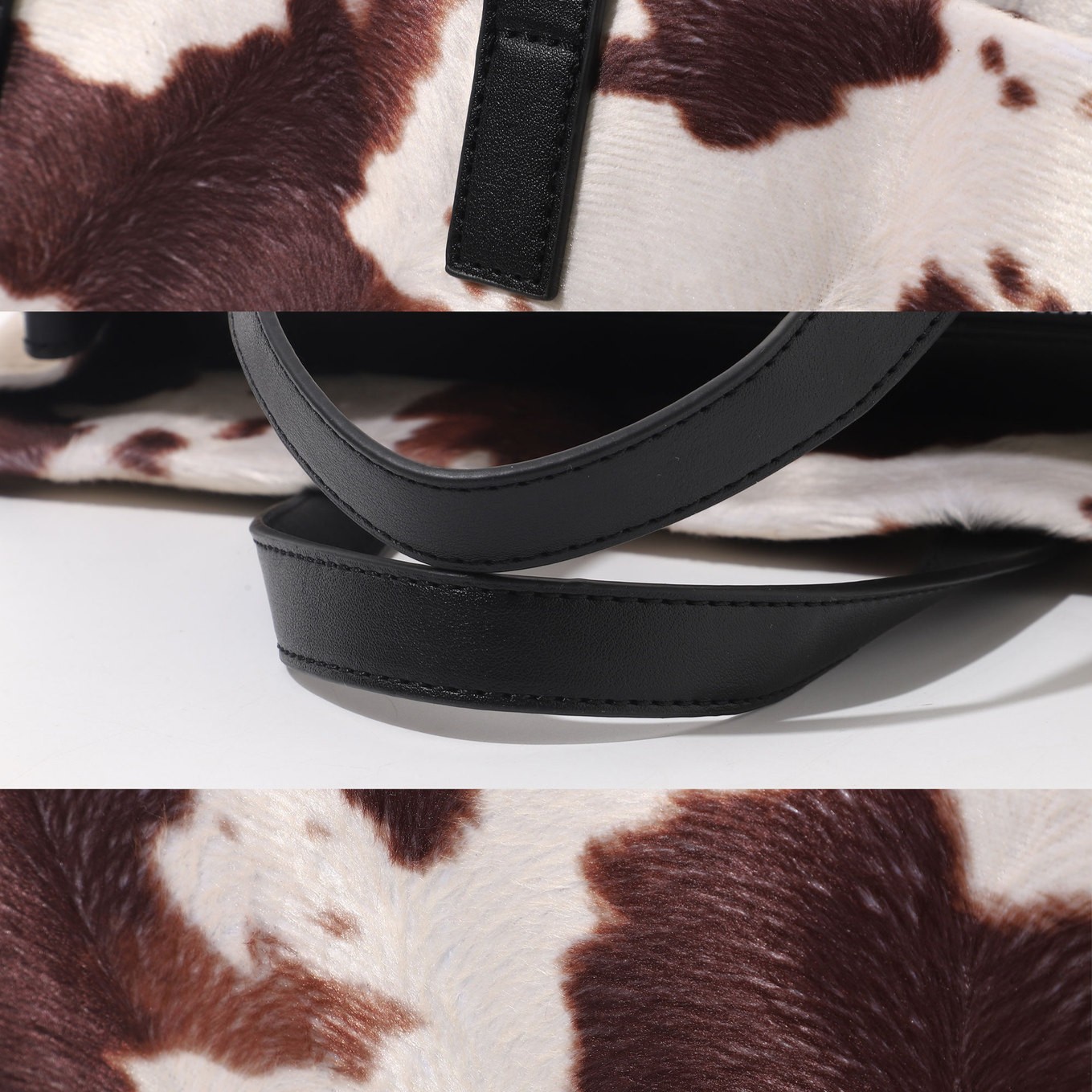 sac en velours imprimé