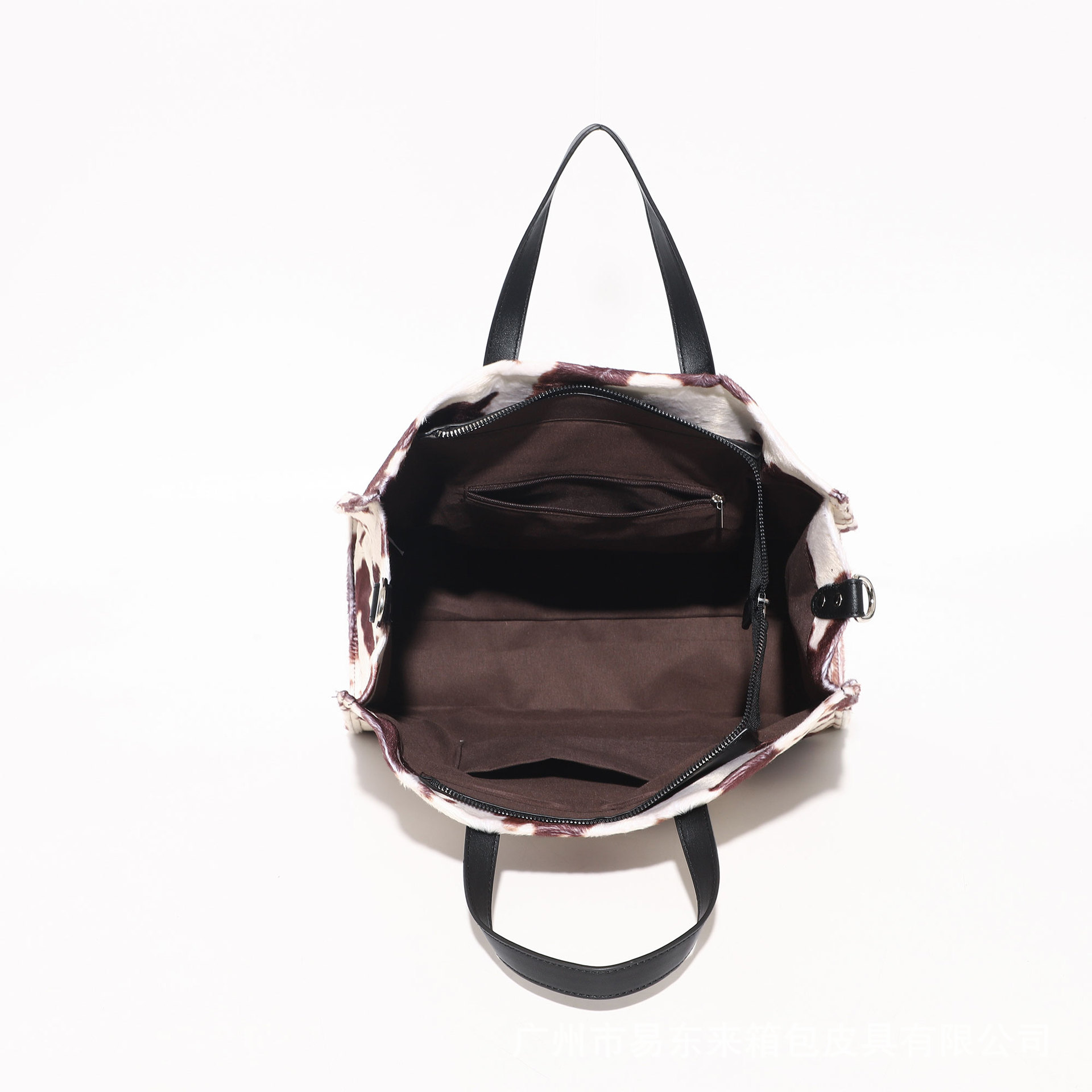 sac mode imprimé vache