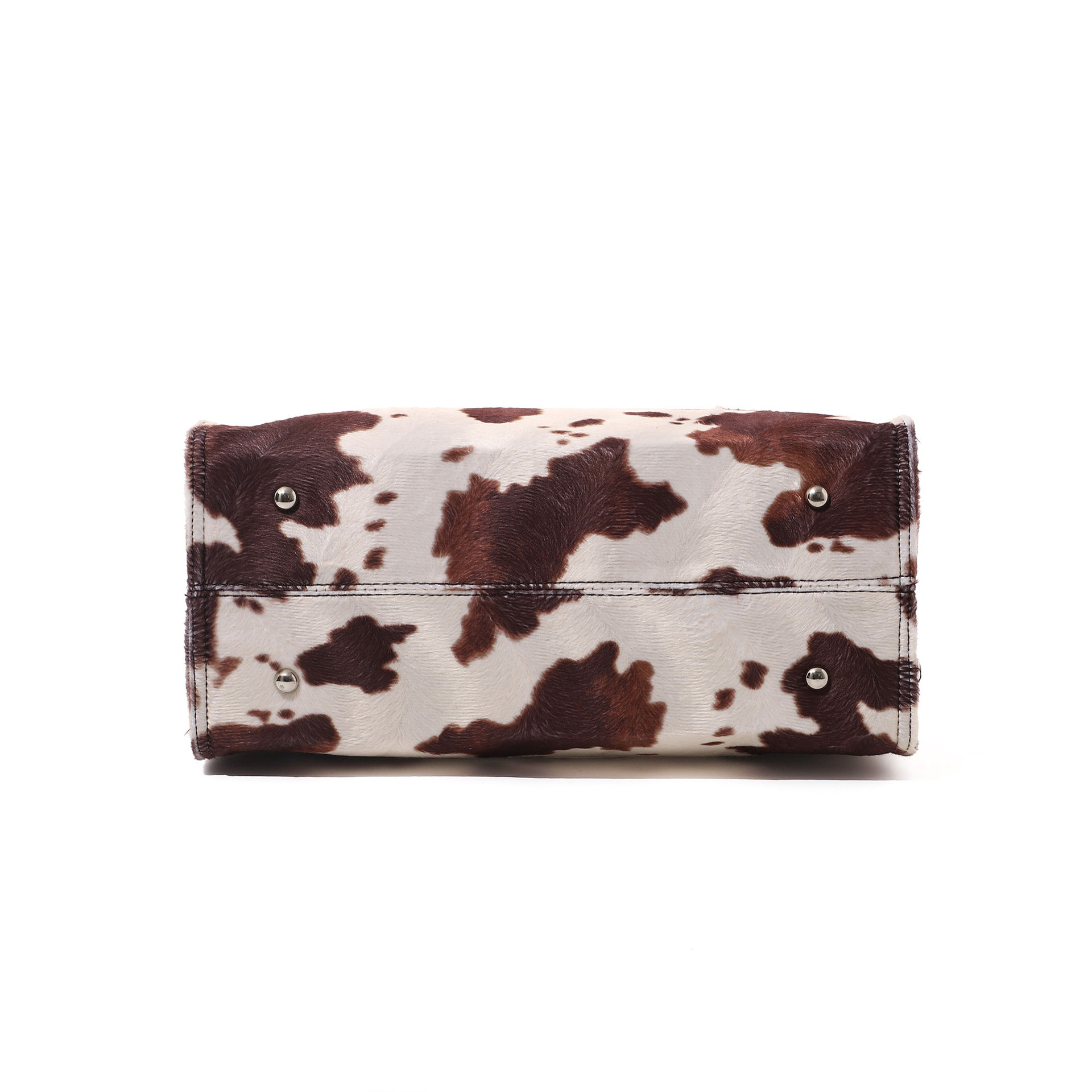 sac avec imprimé vache