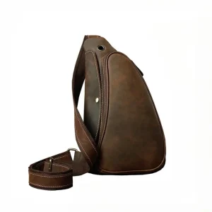 sac à dos en cuir véritable