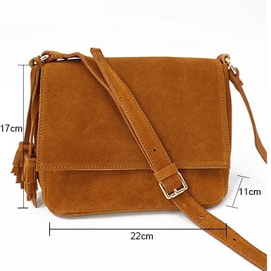 sac féminin en daim