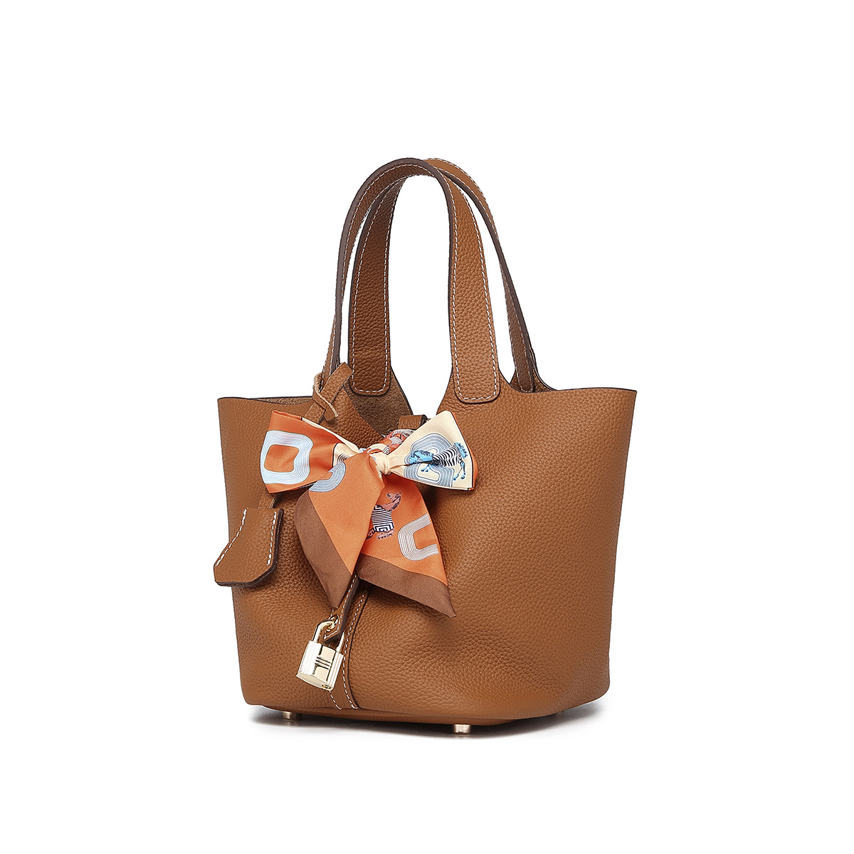 sac noir seau foulard