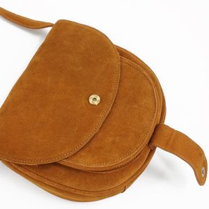 Sac en daim camel