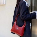 sac baguette rouge